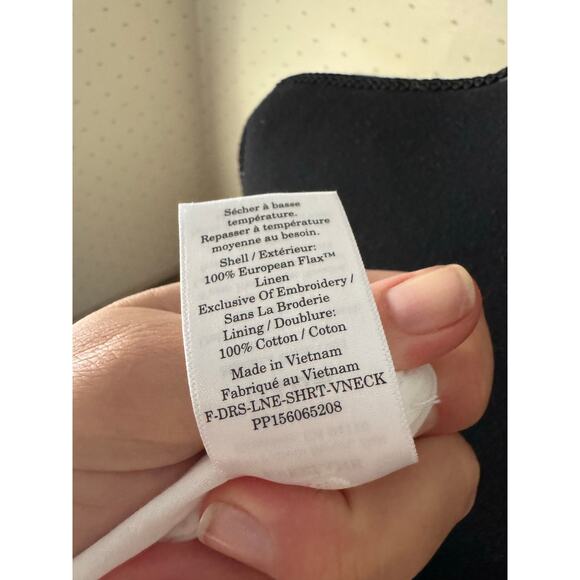 EVERLANE White 100% Linen Dress Size Small - Picture 12 of 12